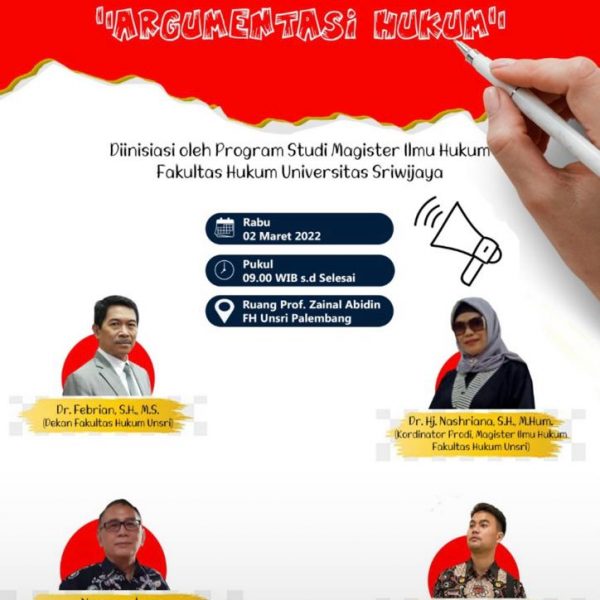 KULIAH UMUM “ARGUMENTASI HUKUM”